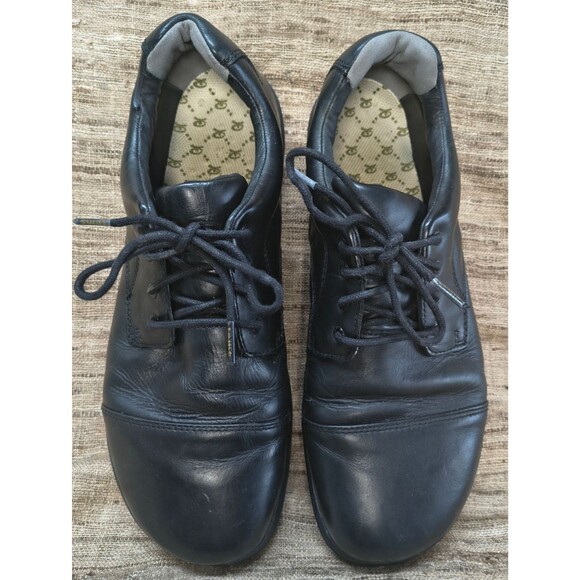 LEMS Nine2Five Black Leather Oxford Shoes Men\'s 11.5 main image 6